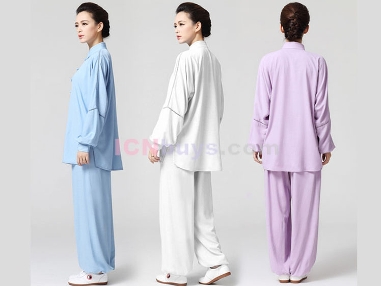 Tai Chi Clothing Long-sleeve Casual Style Linen Suit